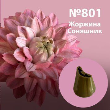 Насадка пелюстка "Жоржина" №801, 16 мм 300801 фото