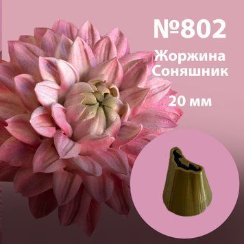 Насадка пелюстка "Жоржина" №802, 20 мм 300802 фото